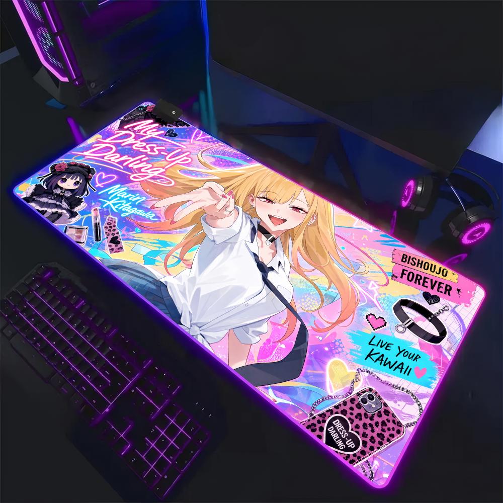 Mouse Pad Extended Rgb - لوحة ماوس ماي دريس أب دارلينج