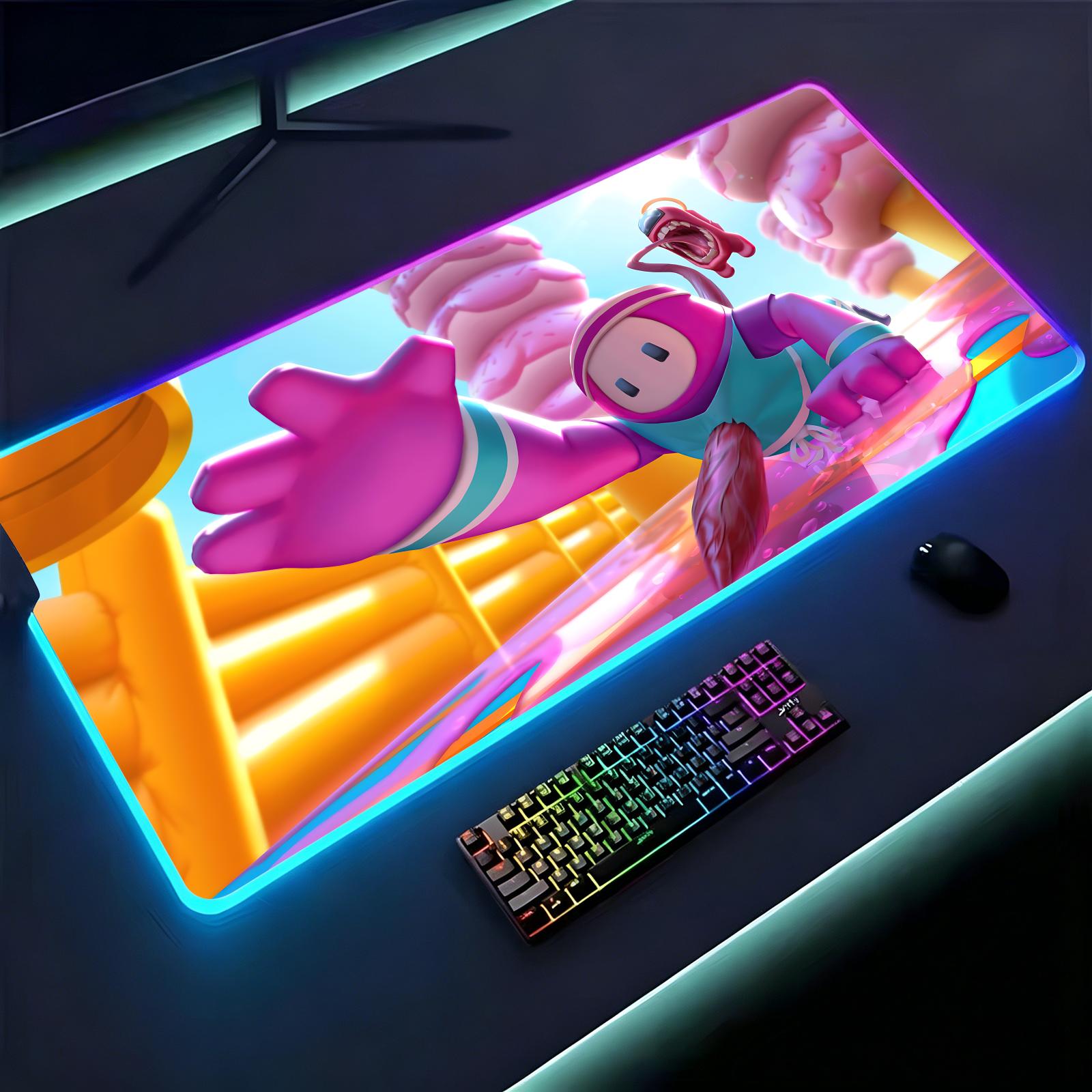 Mouse Pad Extended Rgb - لوحة ماوس كبيرة للألعاب الإلكترونية مزودة