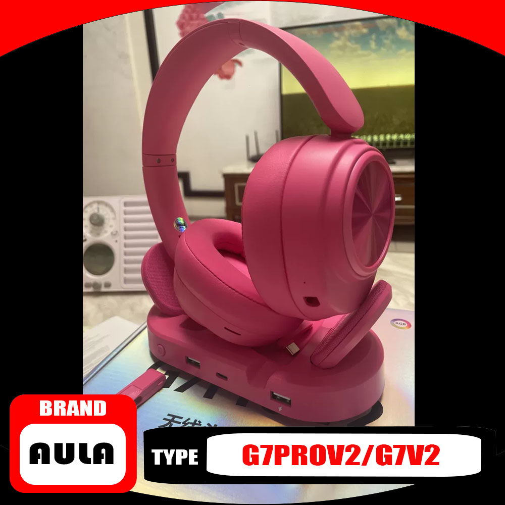 Video Gaming & Esports Usd Acc - سماعات رأس AULA G7 Pro V2،