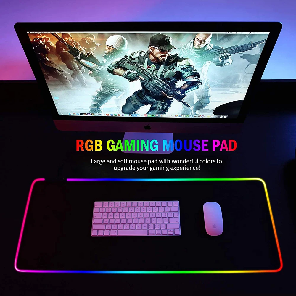 وسادة ماوس ألعاب RGB - لوحة ما - مراجعة Mouse Pad Extended Rgb وسعره