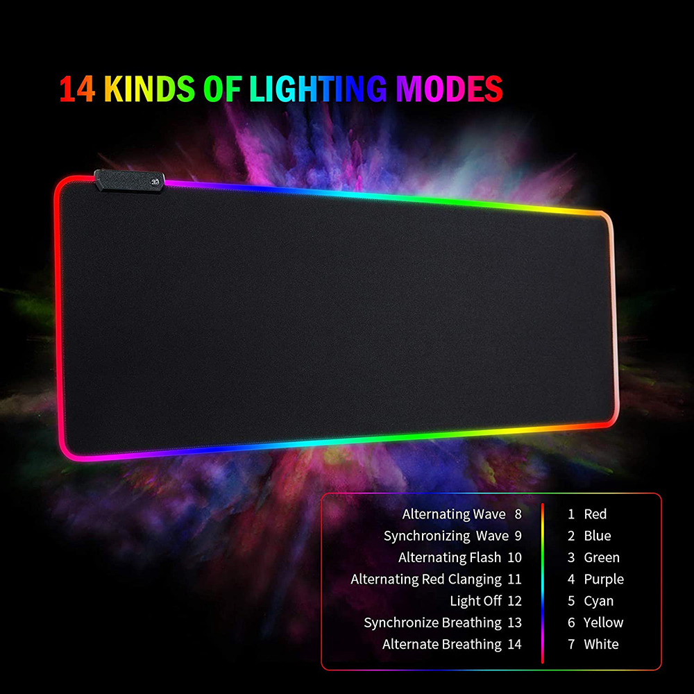 وسادة ماوس ألعاب RGB - لوحة ما - مراجعة Mouse Pad Extended Rgb وسعره