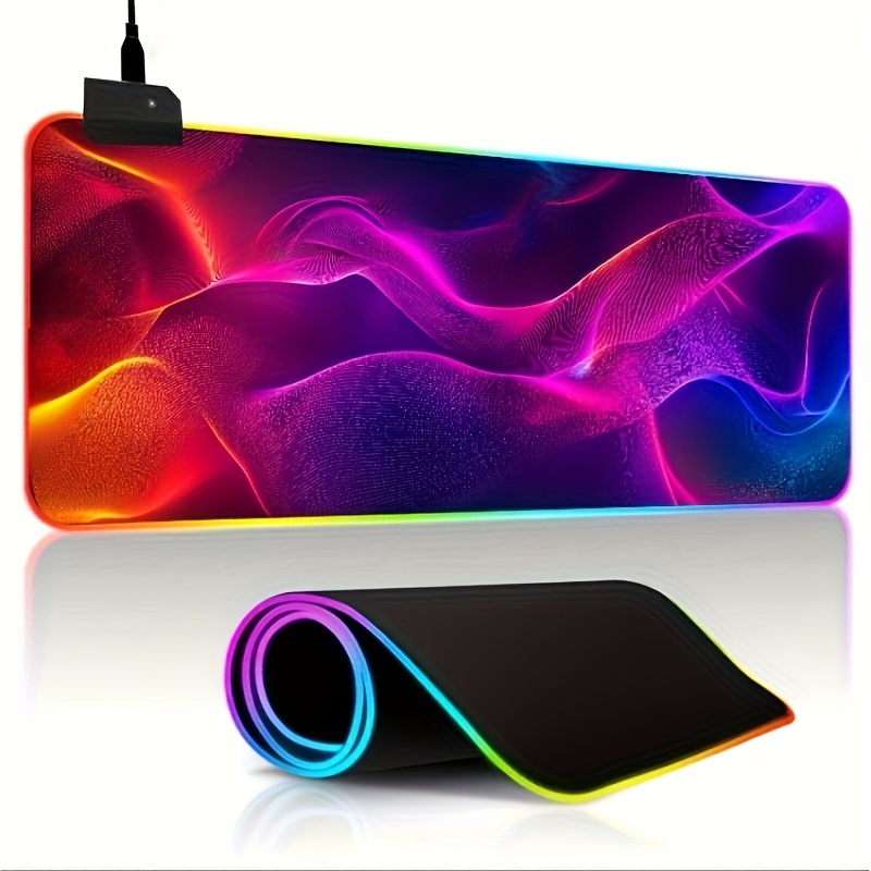 لوحة ماوس ألعاب كبيرة ملونة بت - مراجعة Mouse Pad Extended Rgb وسعره