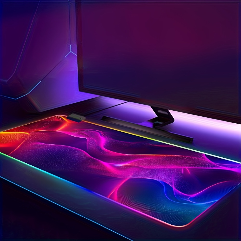 لوحة ماوس ألعاب كبيرة ملونة بت - مراجعة Mouse Pad Extended Rgb وسعره