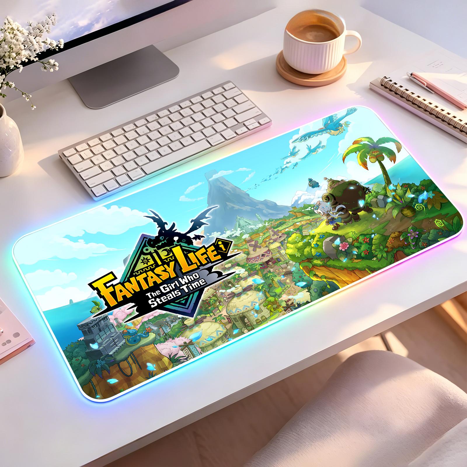 لوحة ماوس كبيرة للألعاب الإلكت - مراجعة Mouse Pad Extended Rgb وسعره