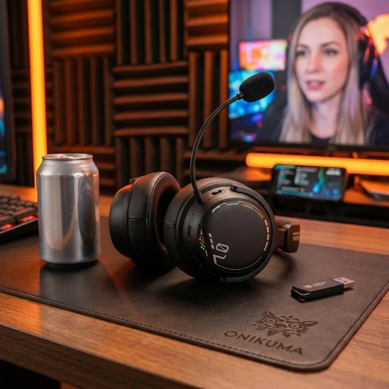سماعة ألعاب ONIKUMA GT886 ثلاث - مراجعة Esports Gaming Monitor وسعره