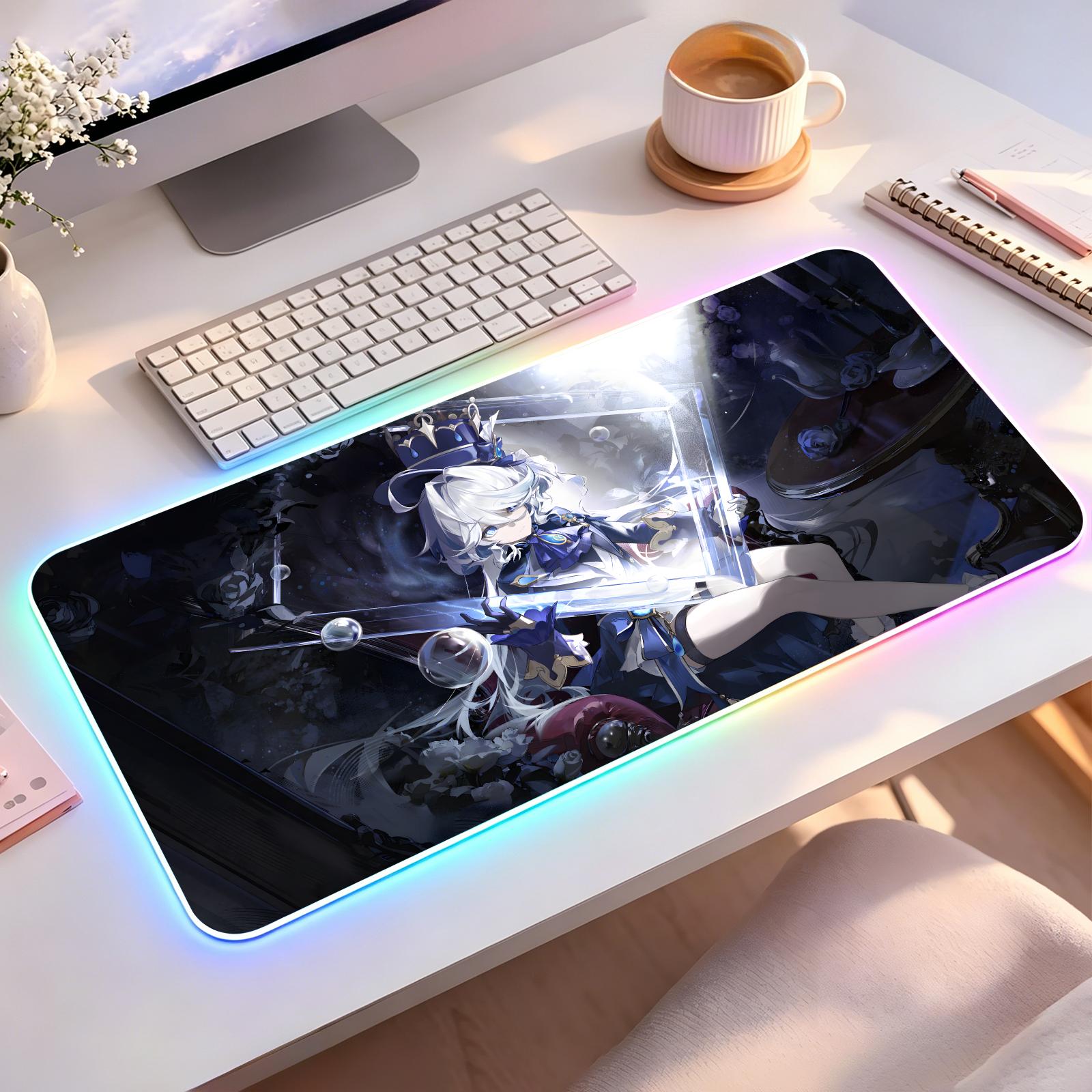 وسادة فأرة ألعاب إلكترونية كبي - مراجعة Mouse Pad Extended Rgb وسعره
