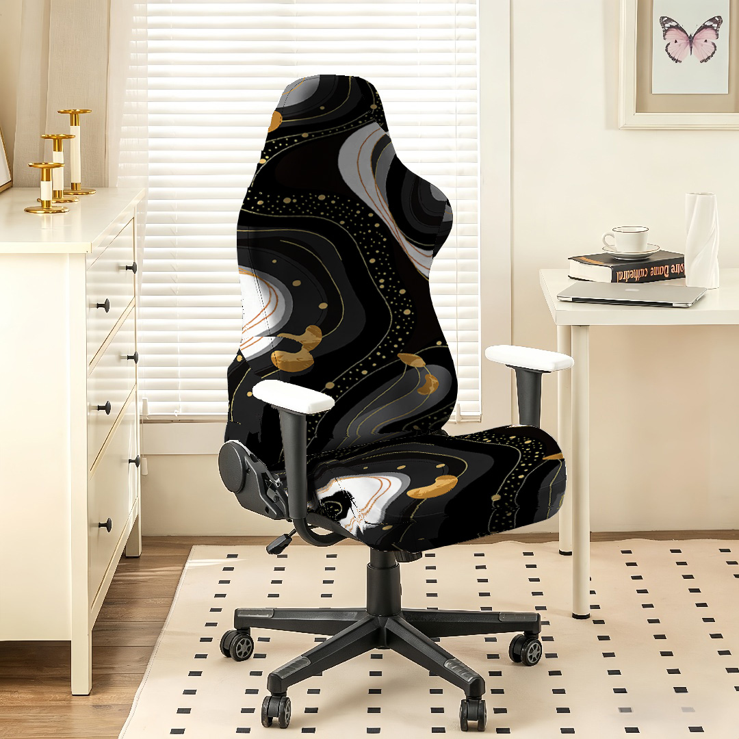 غطاء كرسي ألعاب من قماش الرخام - مراجعة Esports Gaming Chair وسعره